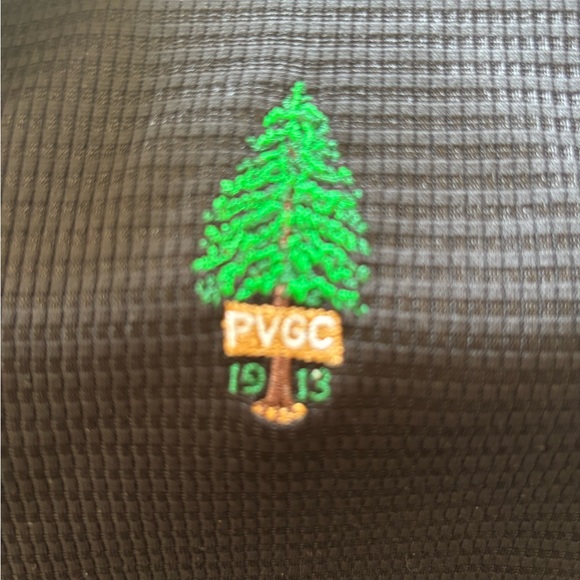 Exclusive Pine Valley Golf Course logo Quarter-Zip Mesh Pullover - Picture 5 of 6